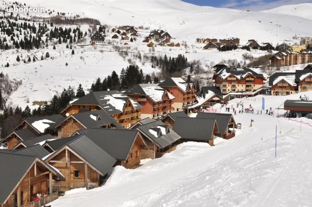 Saint Francois Longchamps Loc A La Montagne Avec Piscine Ete Hiver Vg23 외부 사진